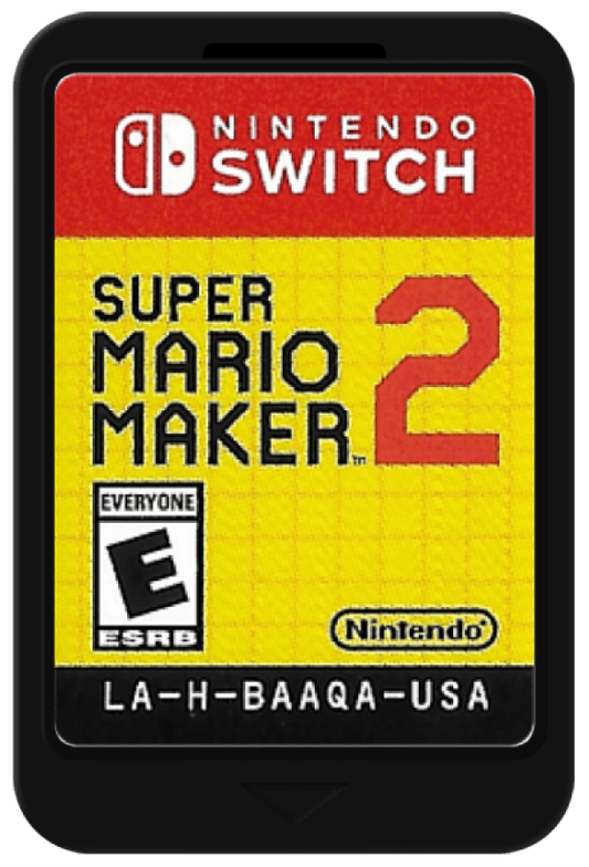 Super Mario Maker 2 cartridge for Nintendo Switch NS video game