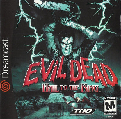 Evil Dead Hail to the King Sega Dreamcast retro video game survival horror cover art