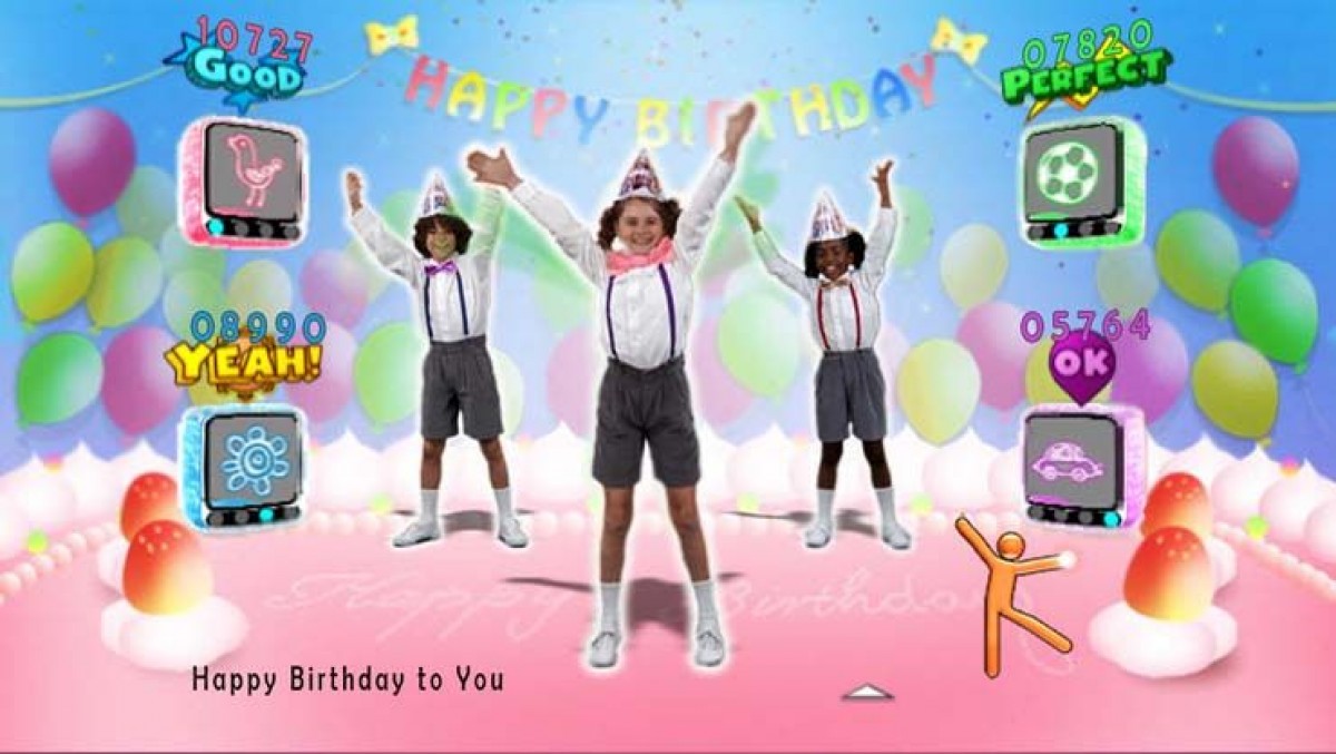 Just Dance Kids – Nintendo Wii (Wii) children’s dance rhythm music video game gameplay