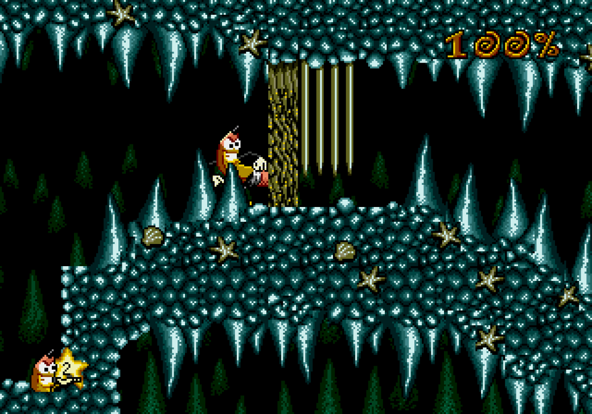 Wild Woody Sega CD platformer action game cartoon style gameplay animated pencil character side scrolling adventure Sega CD classic quirky retro platforming collectible Sega CD software video game title gameplay