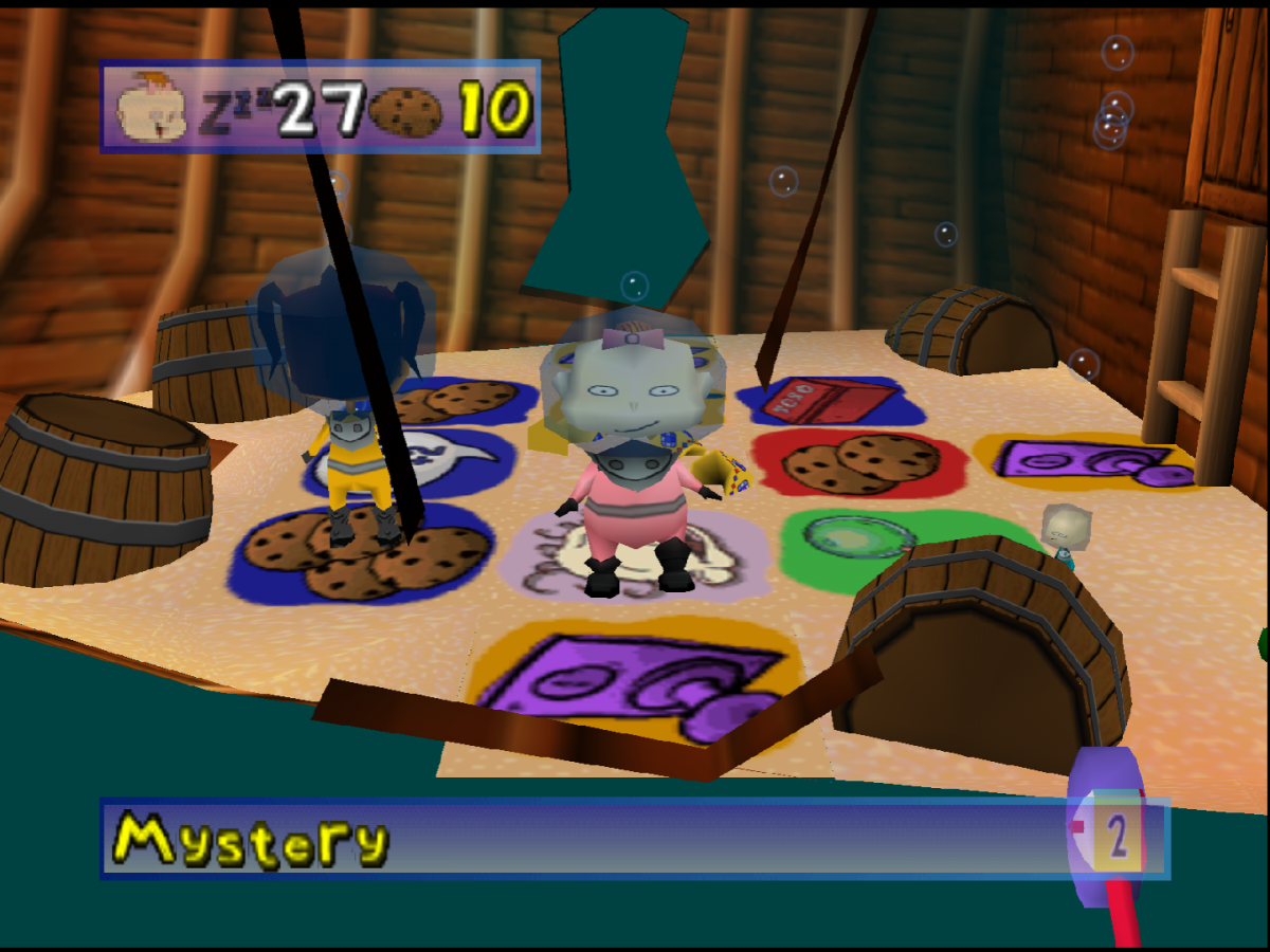Rugrats Scavenger Hunt CIB complete in box party board style game featuring Rugrats characters mini games multiplayer challenges and Nickelodeon themed gameplay 