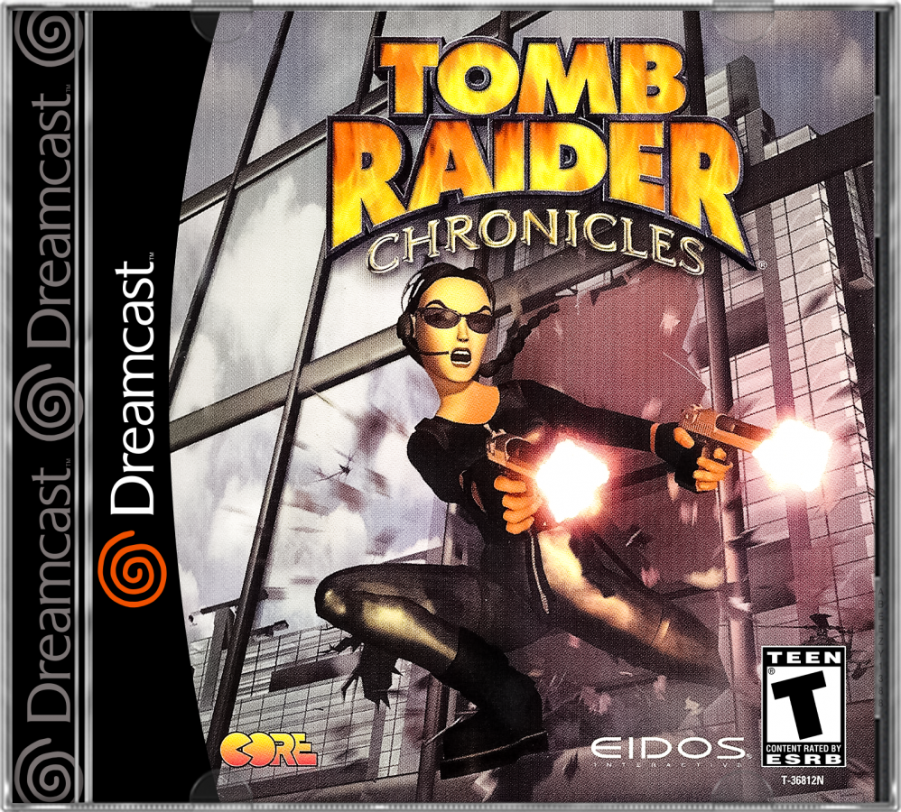 Tomb Raider: Chronicles cover art for Sega Dreamcast (DC) video game