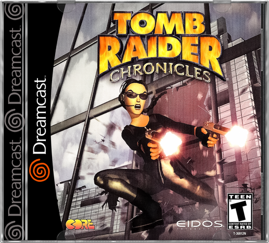 Tomb Raider: Chronicles cover art for Sega Dreamcast (DC) video game