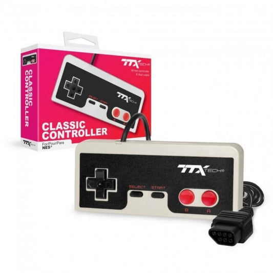 TTX Tech NES wired controller accessory for Nintendo Entertainment System NES
