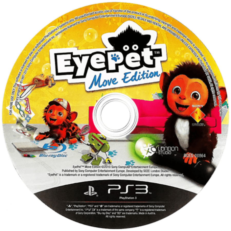 EyePet disc for PlayStation 3 PS3 video game