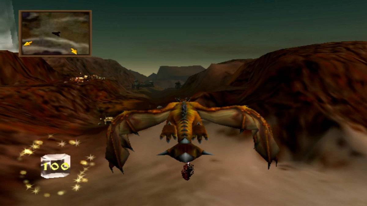 Dragon Rage PlayStation 2 action fantasy video game dragons flying fire-breathing combat over-the-shoulder perspective monster hunting missions destructible environments strategy elements gameplay screenshot