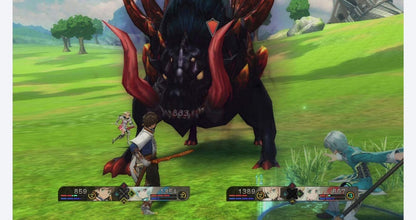 Tales of Zestiria retro PlayStation 4 video game Tales of Zestiria fantasy JRPG action combat anime adventure storytelling console title PlayStation 4 release gameplay