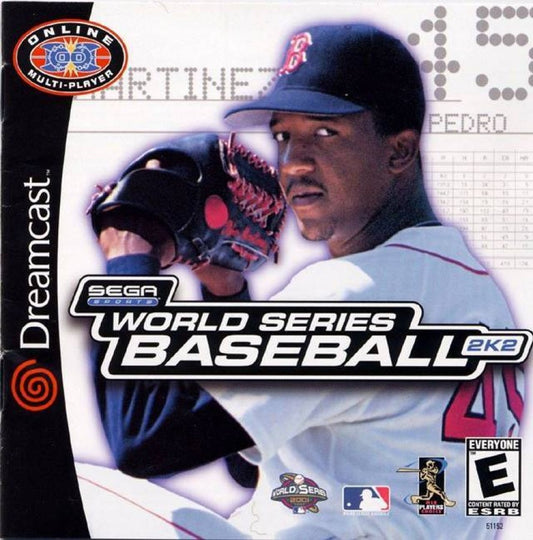 World Series Baseball 2K2 cover art for Sega Dreamcast (DC) video game