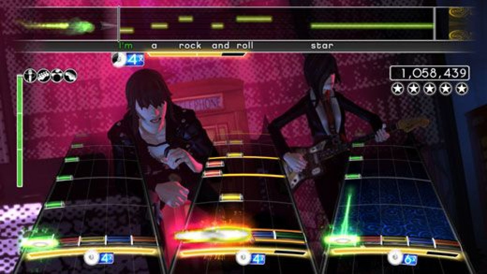 Rock Band – Nintendo Wii (Wii) rhythm music band performance video game gameplay