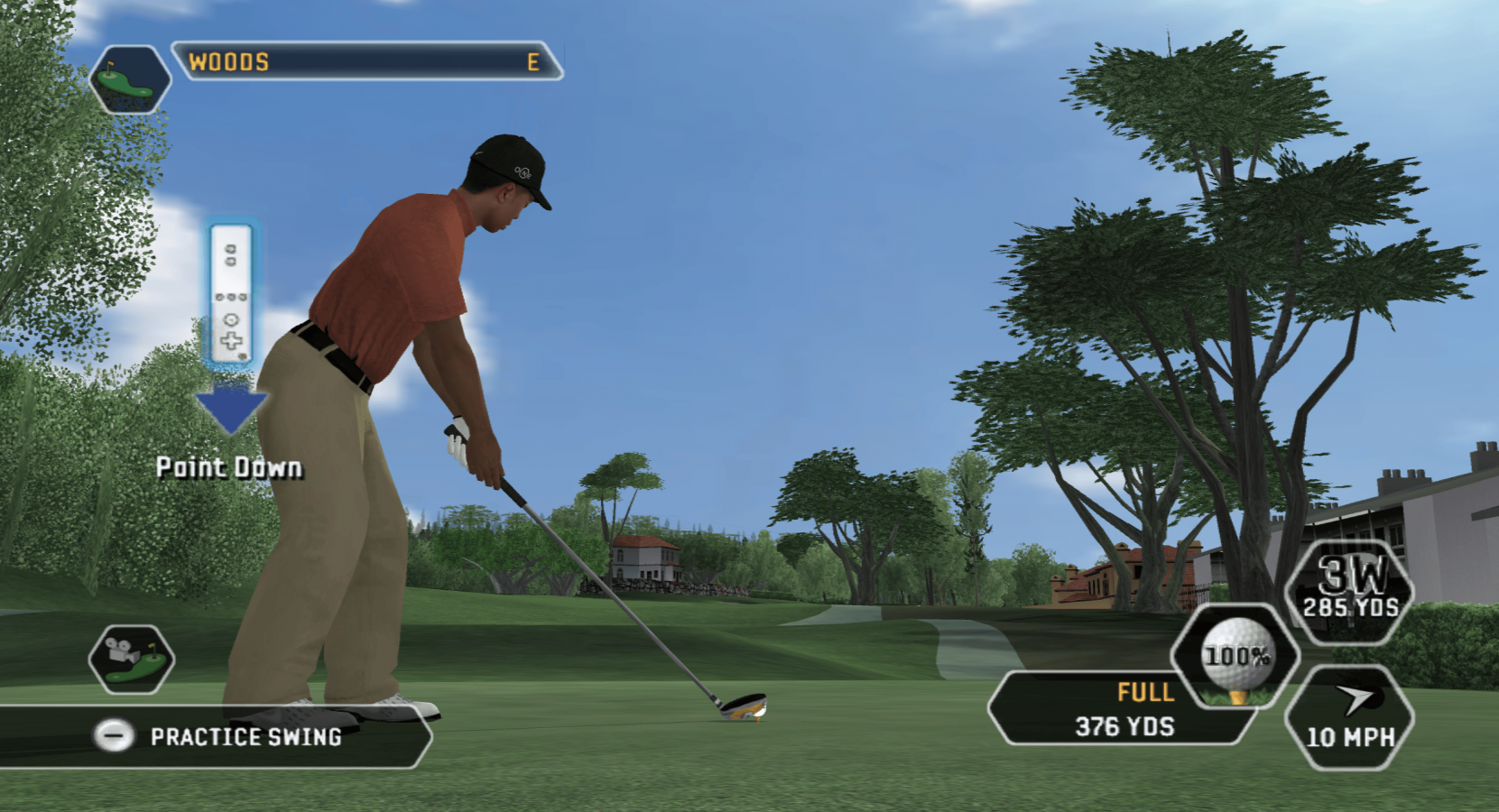 Tiger Woods PGA Tour 08 gameplay for Nintendo Wii (Wii) featuring motion‑controlled golf, authentic courses, and competitive play with PGA pros.