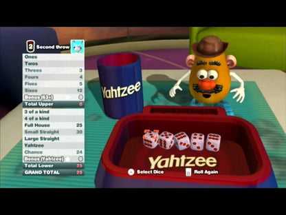 Hasbro Family Game Night gameplay for Nintendo Wii video game. 