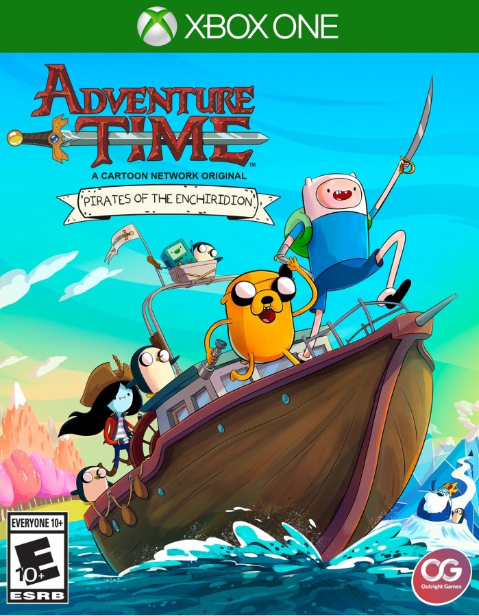 Adventure Time: Pirates of the Enchiridion – Xbox One (XONE) Front Cover Box Art Image 