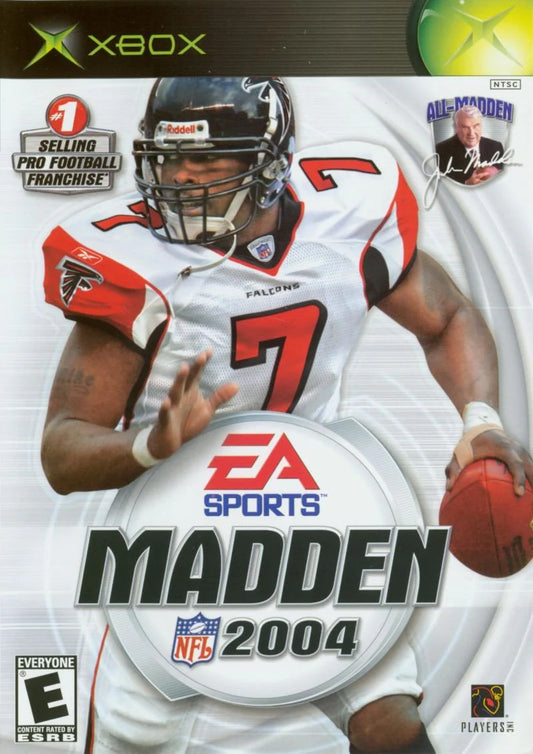 Madden NFL 2004 cover art for Xbox (XBOX) video game