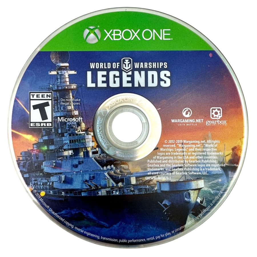 World of Warships Legends [Firepower Deluxe Edition] – Xbox One (XONE) disc for naval warfare strategy video game