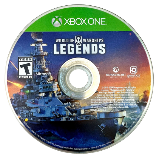 World of Warships Legends [Firepower Deluxe Edition] – Xbox One (XONE) disc for naval warfare strategy video game