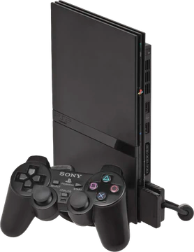 PlayStation 2 Slim System scratch and scuff with third party controller