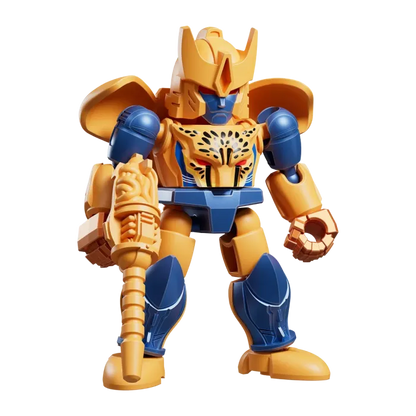 Blokees Transformers Defender Version 06 blind box collectible mini action figure snap fit robot toy Decepticon Autobot character detailed poseable display piece for fans