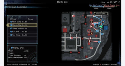 Dynasty Warriors 9: Empires gameplay for Xbox Series X (XSX) action strategy video game