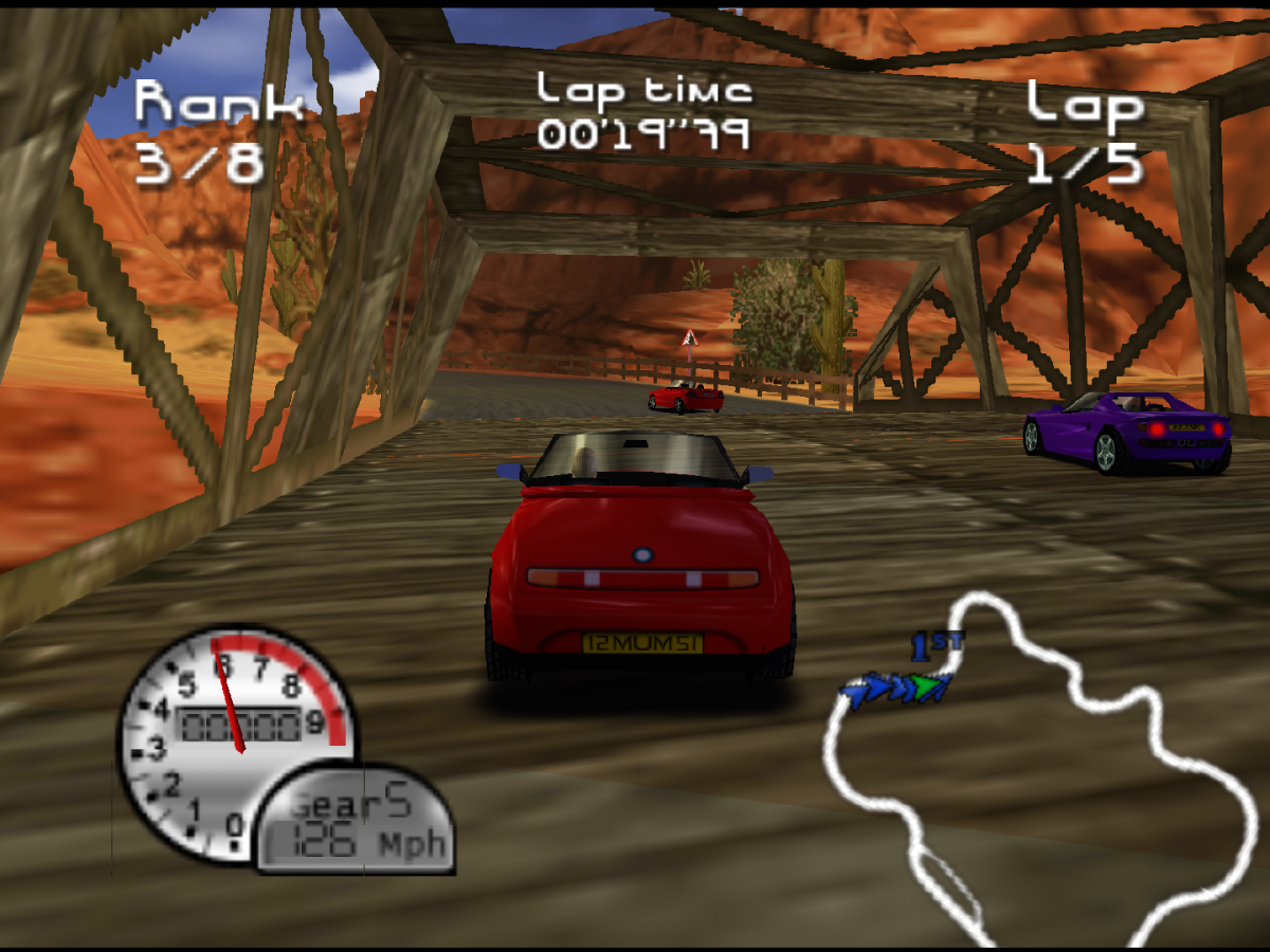 Roadsters Nintendo 64 N64 for arcade racing video game fans featuring high speed sports cars colorful tracks challenging race events vehicle customization drifting power ups multiplayer competition and fast paced classic Nintendo 64 racing gameplay collectible gaming appeal gameplay