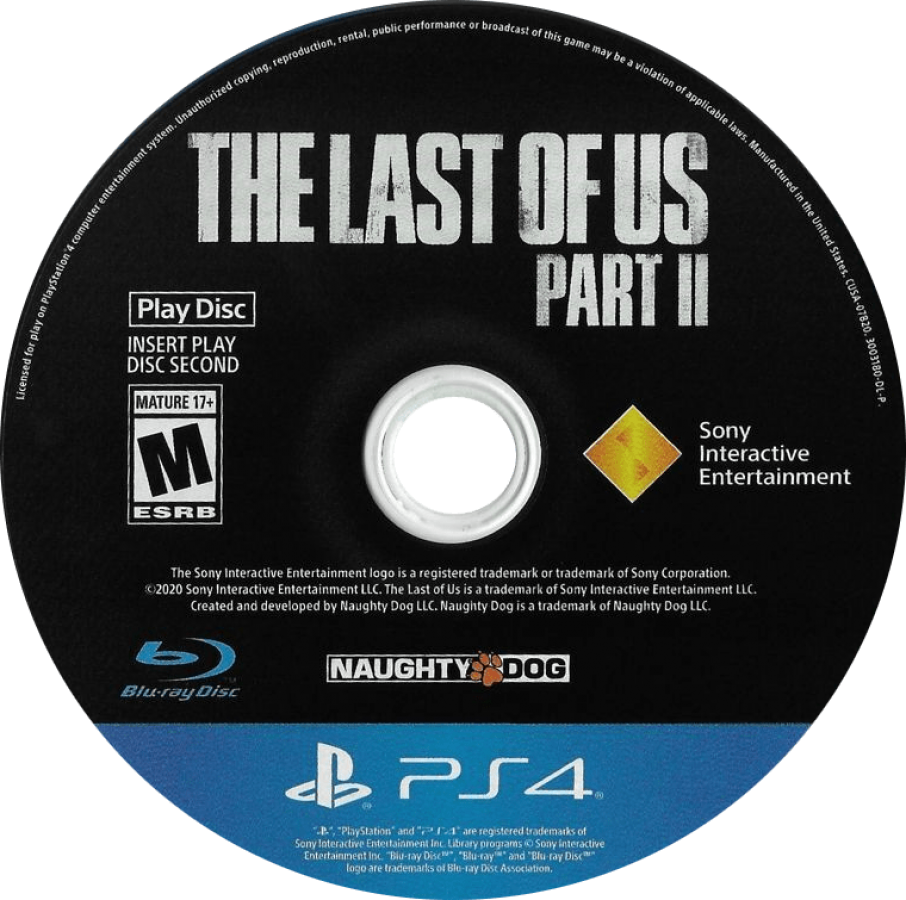 The Last of Us Part II Special Edition PS4 game featuring post-apocalyptic action-adventure and collectible bonus content disc