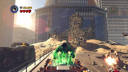 LEGO Marvel Super Heroes gameplay for PlayStation 3 PS3 video game