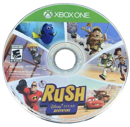 Rush: Disney Pixar Adventure – Xbox One (XONE) disc for family-friendly adventure video game