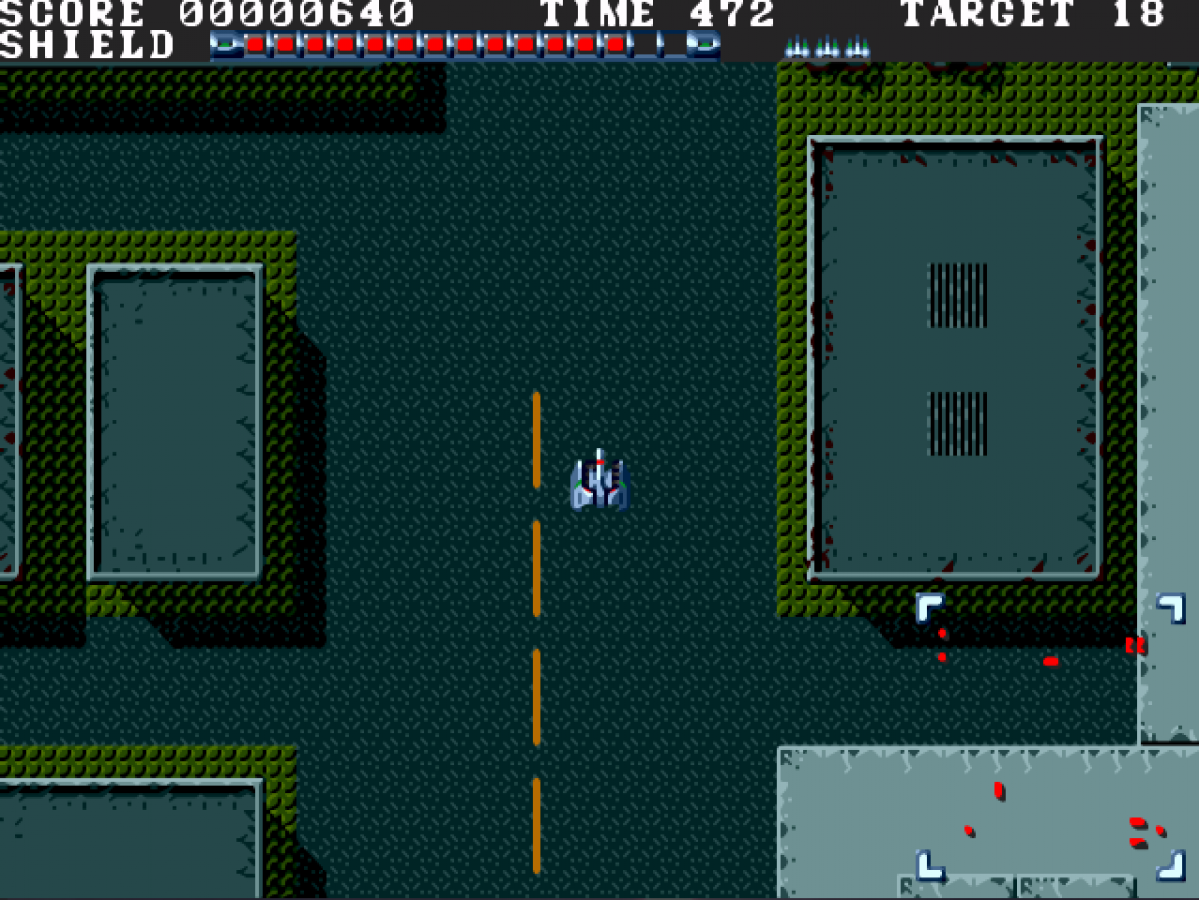 Granada Sega Genesis GEN video game featuring top down action shooter gameplay futuristic tank combat enemy battles weapon upgrades strategic movement challenging missions desert environments and classic 16 bit Sega gameplay retro video game collection collectible gaming appeal gameplay
