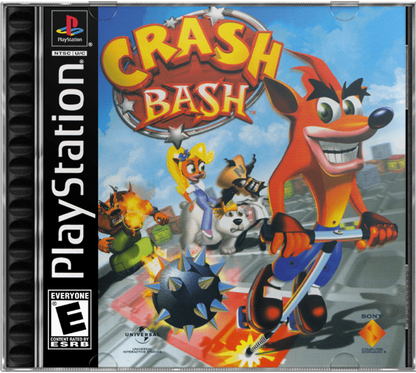Crash Bash cover art for PlayStation 1 (PS1) video game
