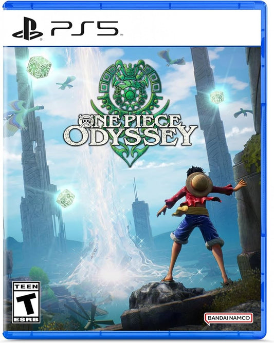 One Piece Odyssey featuring turn-based RPG adventure set in the One Piece universe cover art