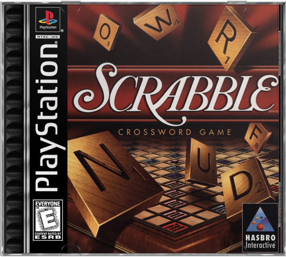 Scrabble cover art for PlayStation 1 (PS1) video game