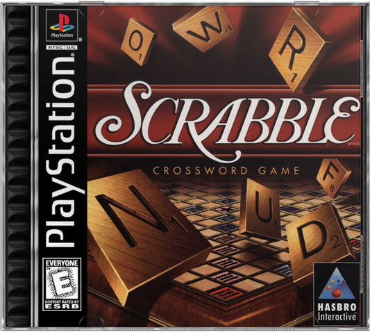 Scrabble cover art for PlayStation 1 (PS1) video game