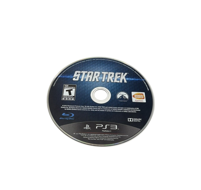 Star Trek disc cover art for PlayStation 3 (PS3) video game.