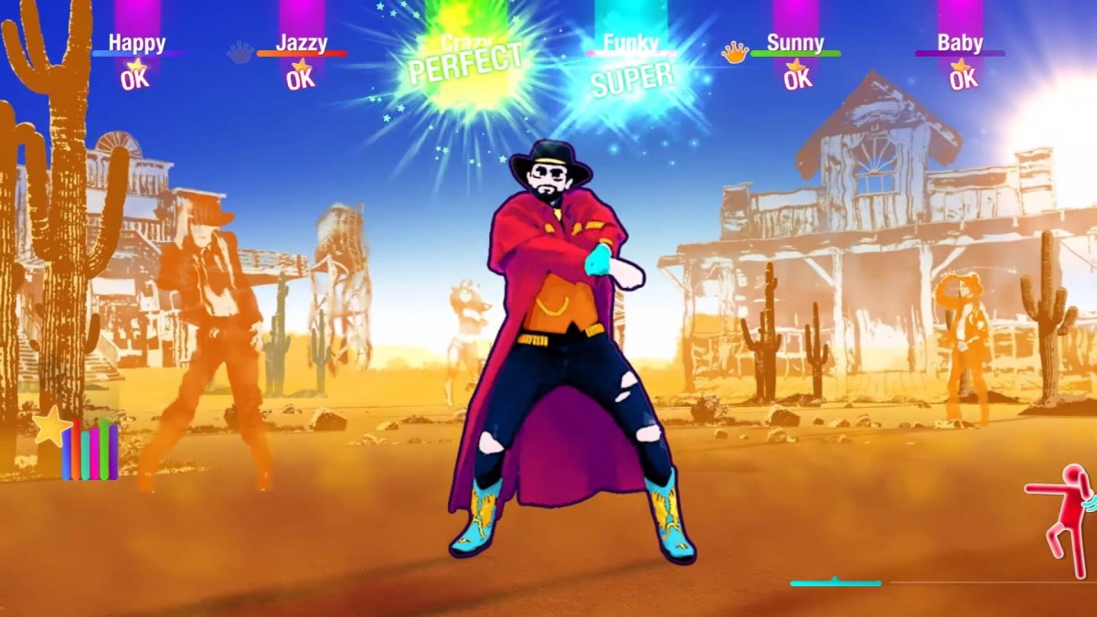 Just Dance 2020 gameplay image for Nintendo Switch (NS) dance video game