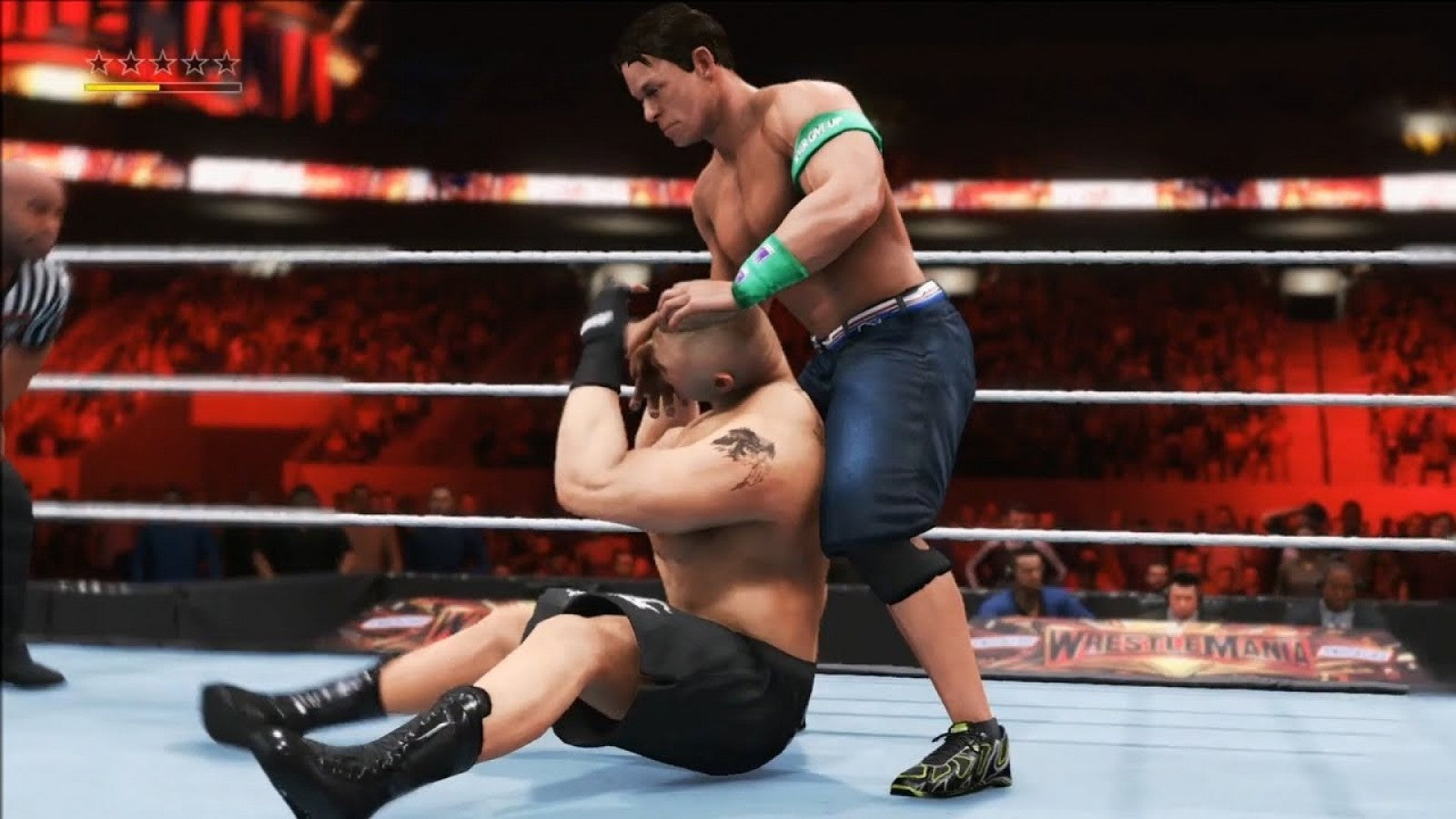 WWE 2K20 PlayStation 4 PS4 for retro video game enthusiasts featuring professional wrestling gameplay authentic WWE Superstars and Legends signature moves realistic ring action MyCAREER mode creation suite showcase matches multiplayer competition and collectible gaming appeal gameplay  