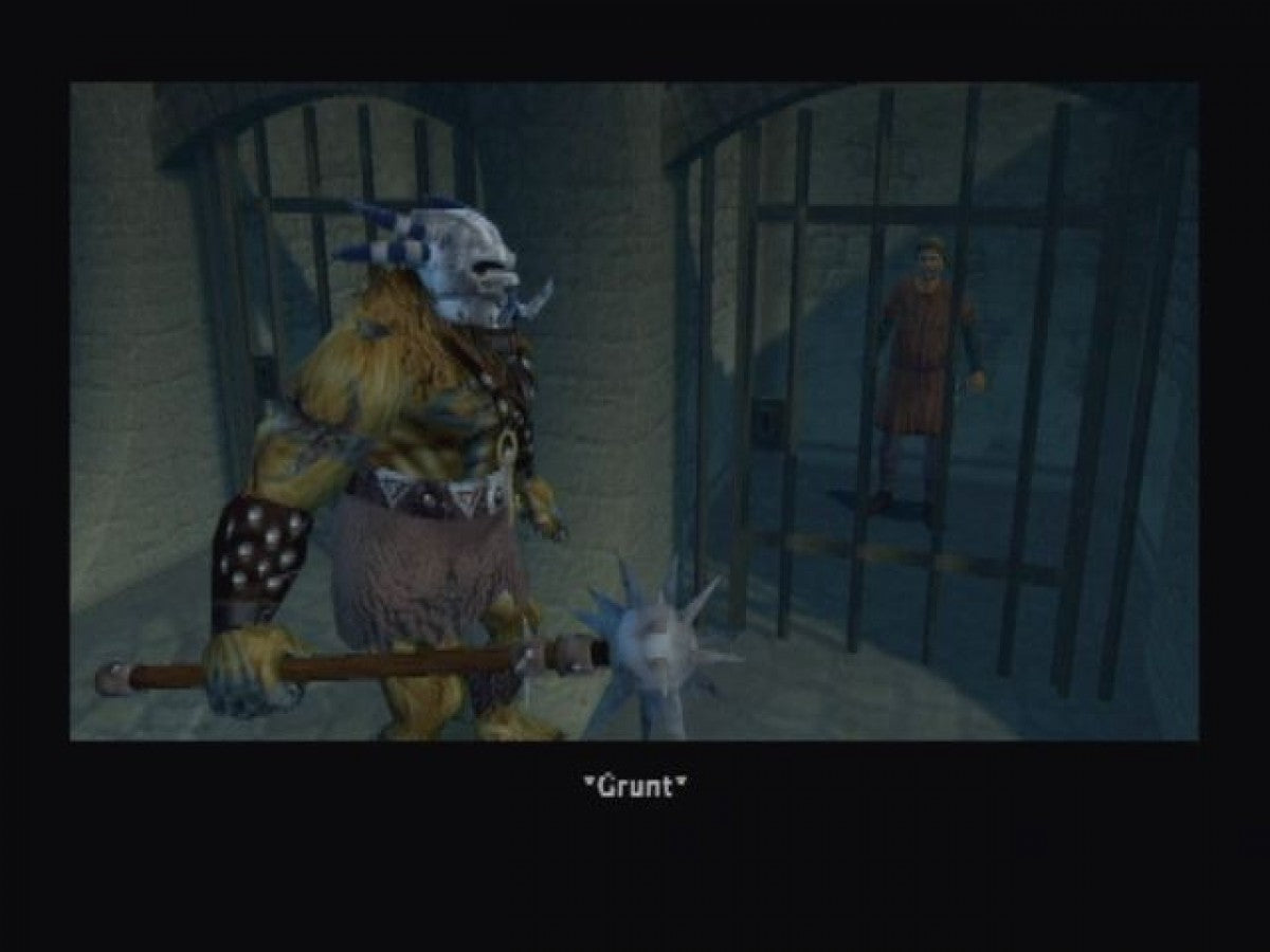 Baldur’s Gate: Dark Alliance for PlayStation 2 with action-RPG dungeon-crawling fantasy theme gameplay