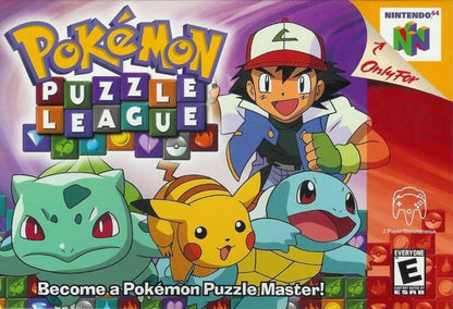 Pokemon Puzzle League cover art for Nintendo 64 N64 video game