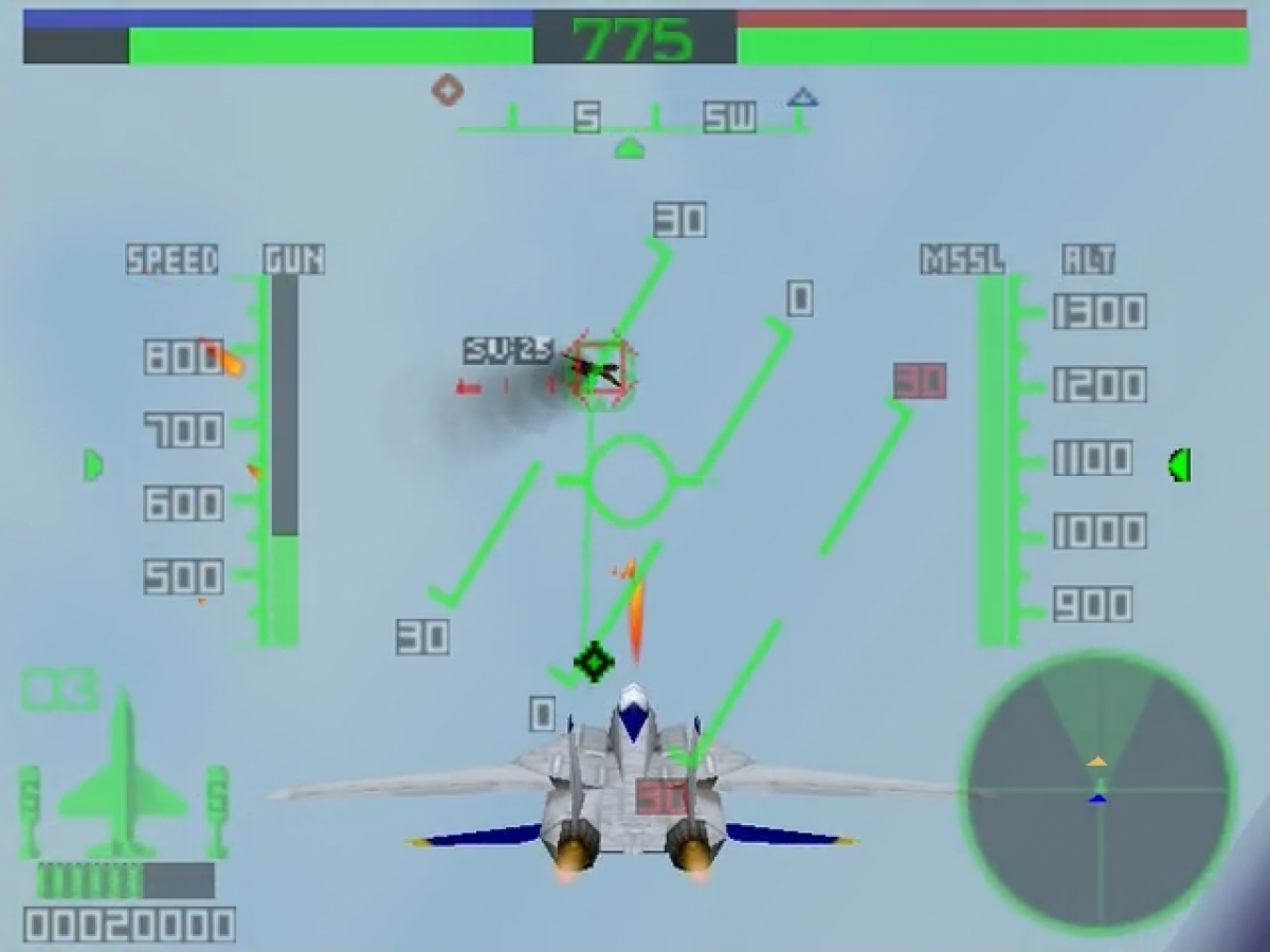 Aerofighters Assault gameplay for Nintendo 64 N64 video game