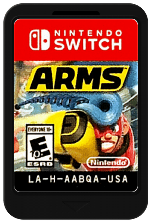ARMS cartridge for Nintendo Switch (NS) video game