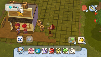 MySims: Kingdom for Nintendo Wii life simulation adventure game featuring building customization quests colorful characters creative sandbox style gameplay 