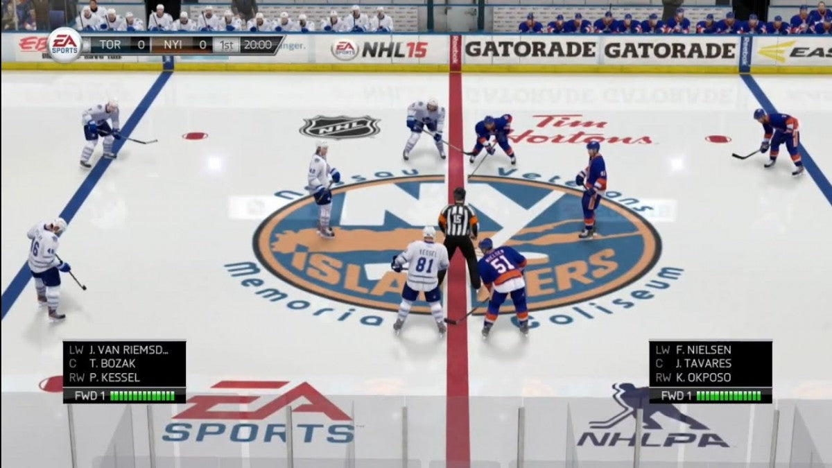 NHL 15 gameplay for PlayStation 3 PS3 video game