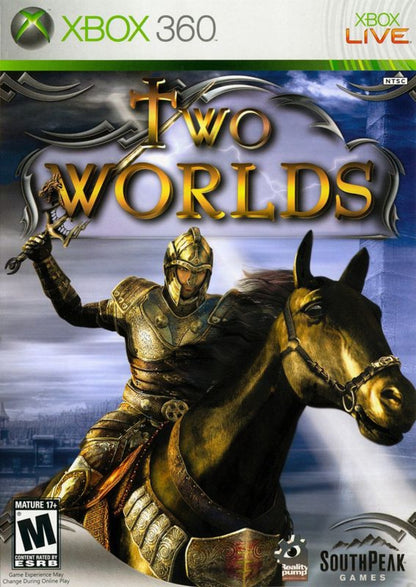 Two Worlds for Xbox 360 open world role playing game featuring a vast fantasy realm nonlinear quests real time combat character progression and immersive RPG adventure experience cover art