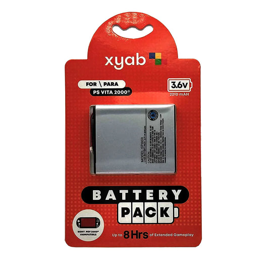 Rechargeable battery pack for Sony PS Vita 2000 handheld console replacement power supply charging accessory