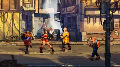 Streets of Rage 4 Limited Run Classic Edition for the PlayStation 4 featuring side scrolling beat em up gameplay with hand drawn visuals cooperative multiplayer and a collectible edition including retro style case and bonus items gameplay