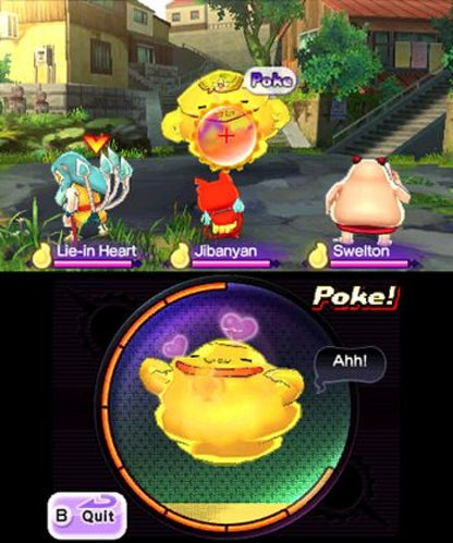 Yo-Kai Watch 2: Fleshy Souls gameplay for Nintendo 3DS (3DS) role-playing video game