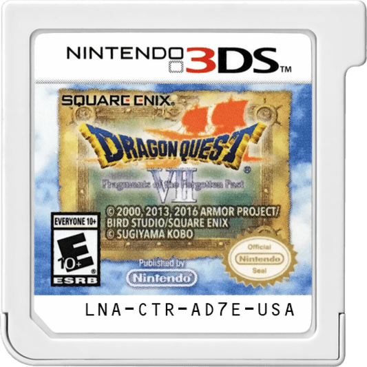 Dragon Quest VII: Fragments of the Forgotten Past cartridge for Nintendo 3DS (3DS) role-playing video game 