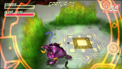 Invizimals Shadow Zone PlayStation Portable PSP gameplay for retro video game enthusiasts featuring augmented reality creature hunting gameplay monster collection and battles stealth exploration mechanics hidden world discovery systems and portable handheld interactive gaming experience and collectible gaming appeal
