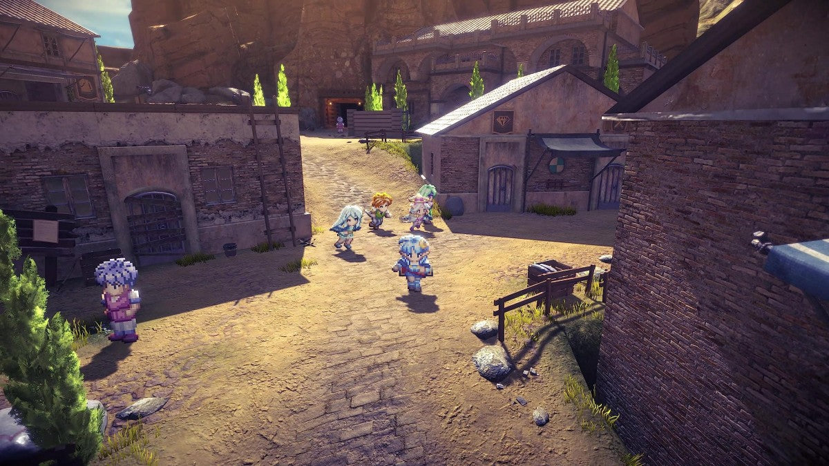 Star Ocean The Second Story R PS5 game featuring remastered HD-2D visuals, real-time action RPG combat, and a classic sci-fi fantasy adventure on PlayStation 5 gameplay