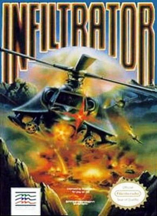 Infiltrator cover art for Nintendo Entertainment System (NES) video game