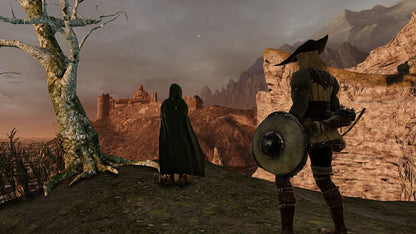 Dark Souls II PlayStation 3 challenging action RPG punishing difficulty FromSoftware brutal combat deep character customization interconnected world lore exploration gameplay screenshot