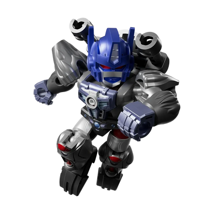 Blokees Transformers Defender Version 06 blind box collectible mini action figure snap fit robot toy Decepticon Autobot character detailed poseable display piece for fans